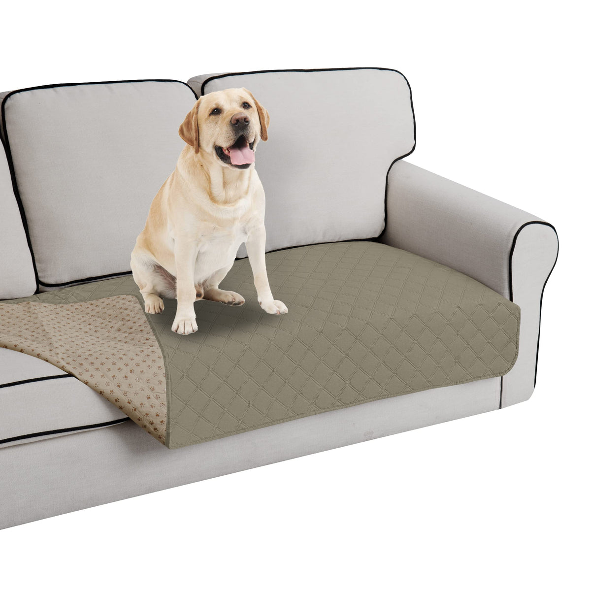 Easy-Going Waterproof Dog Bed Cover, Non-Slip Pet Blanket, 52x82in