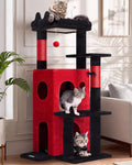 Globlazer Cactus Cat Tree Tower for Indoor Cats Large Adult, FC50, Green