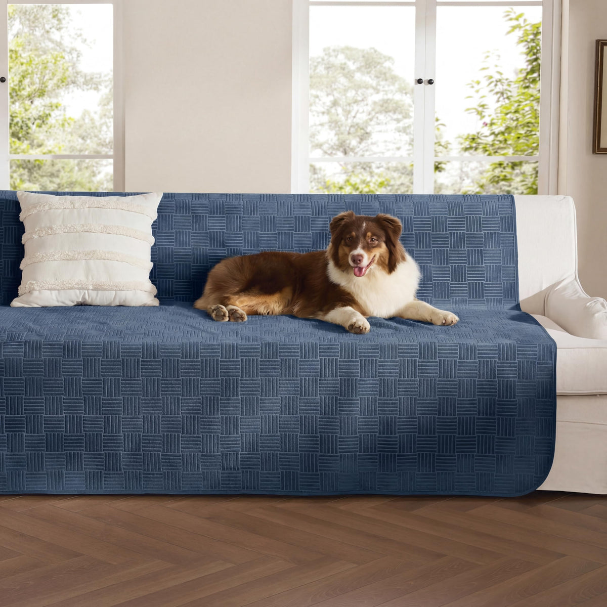 Bedsure Waterproof Couch Cover for Sofa and Dogs Quick Drying, 30x70IN