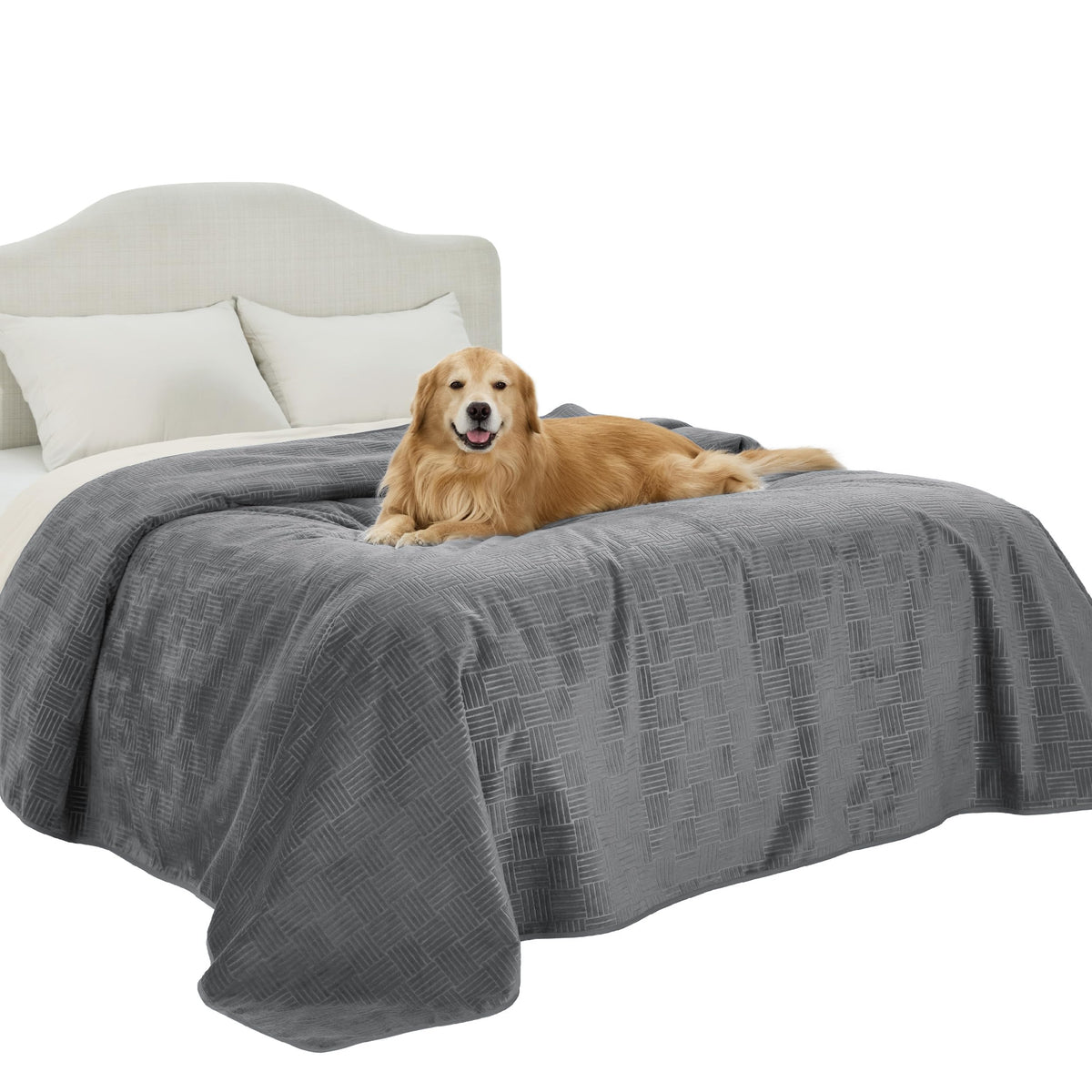 Bedsure Waterproof Couch Cover for Sofa and Dogs Quick Drying, 30x70IN