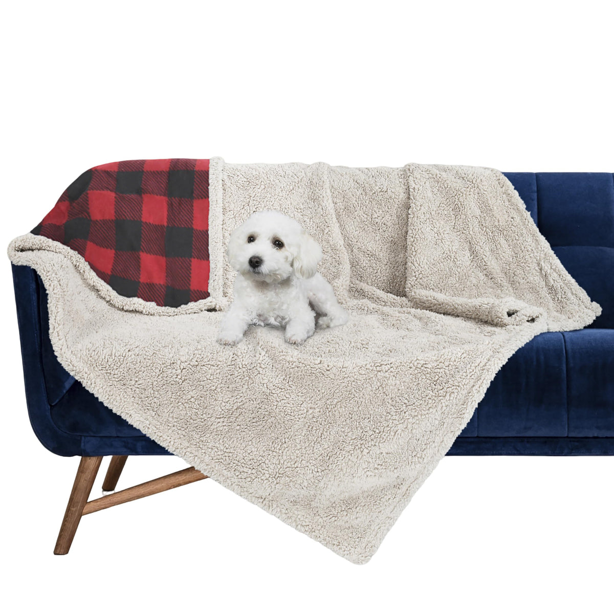 Kritter Planet Waterproof Reversible Pet Blanket for Dogs and Cats
