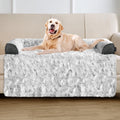 blunique Calming Dog Bed for Couch with Tie-Dye Pattern, 45x37 Inch, Blue