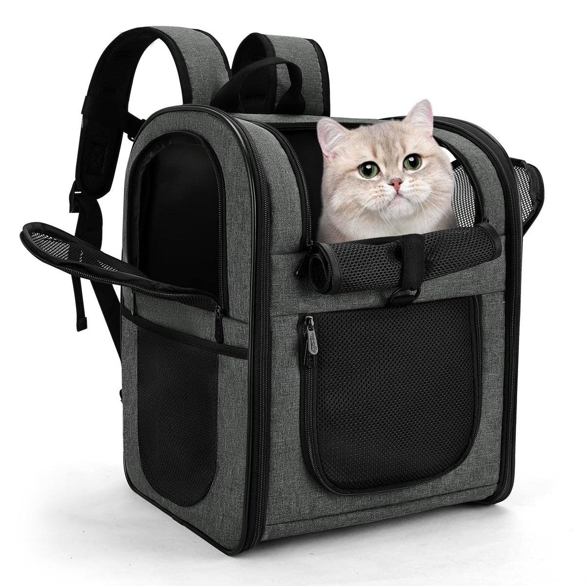 Apollo Walker Cat Carrier Backpack for Small Dogs and Cats Up to 18 lb