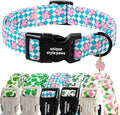 Unique style paws Dog Collar Metal Buckle Collar for Autumn Winter Christmas for Small Medium Large Boys Girls Dogs — M