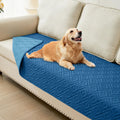 hyha Waterproof Reversible Dog Blanket, Pet Blanket for Sofa Couch