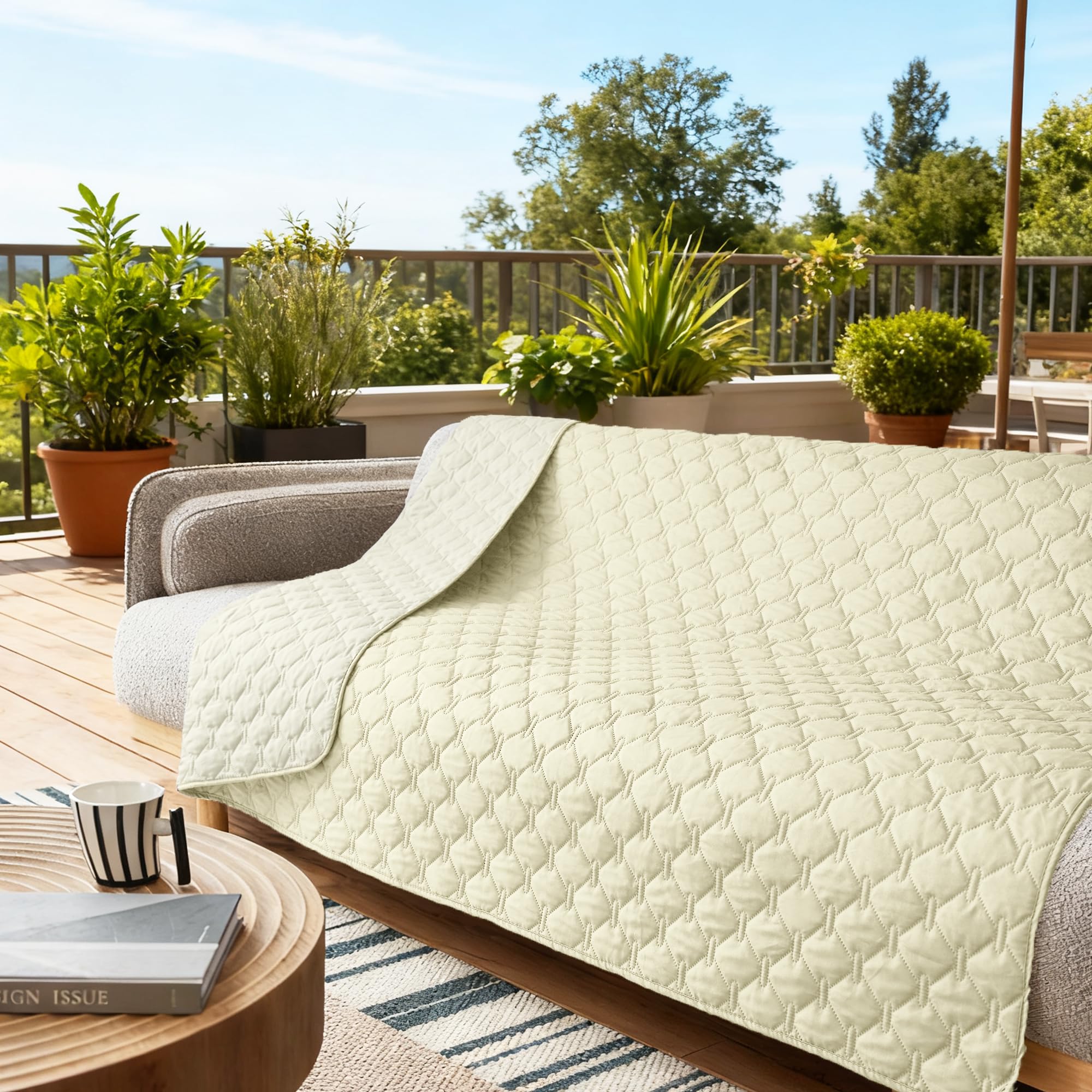 gogobunny Waterproof Dog Blankets for Large Dogs, Pet Bed Cover Breathable