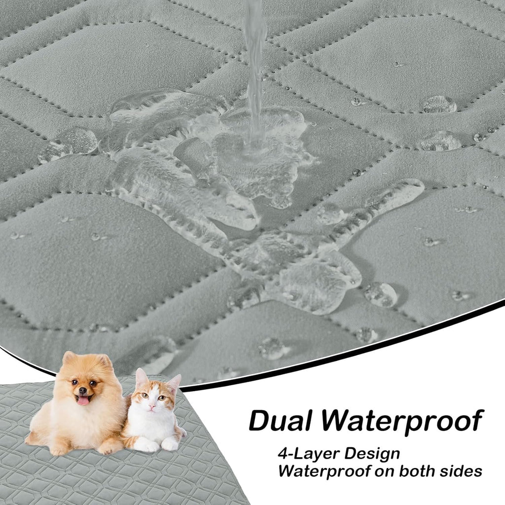 hyha Waterproof Dog Bed Blanket - Soft Pet Blanket & Sofa Cover for Dogs