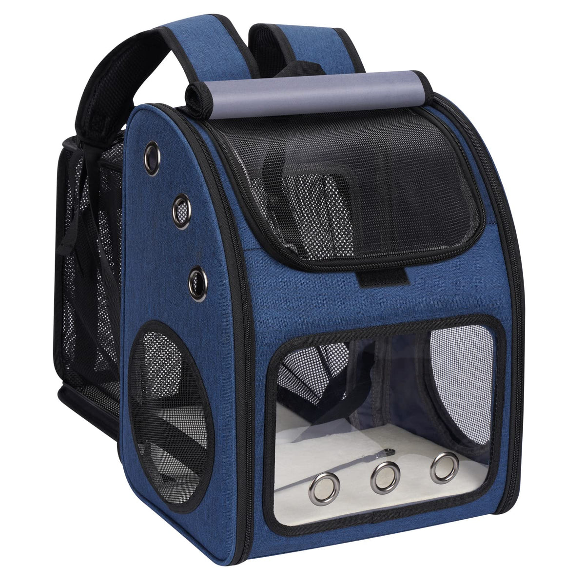 COVONO Expandable Cat Carrier Backpack,Large Space,Airline Approved,18 lbs