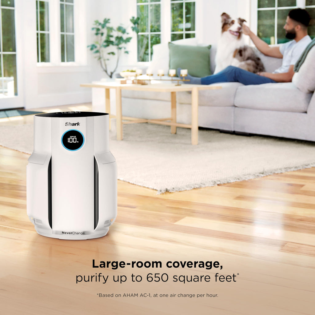 Shark NeverChange Air Purifier, HP153, White