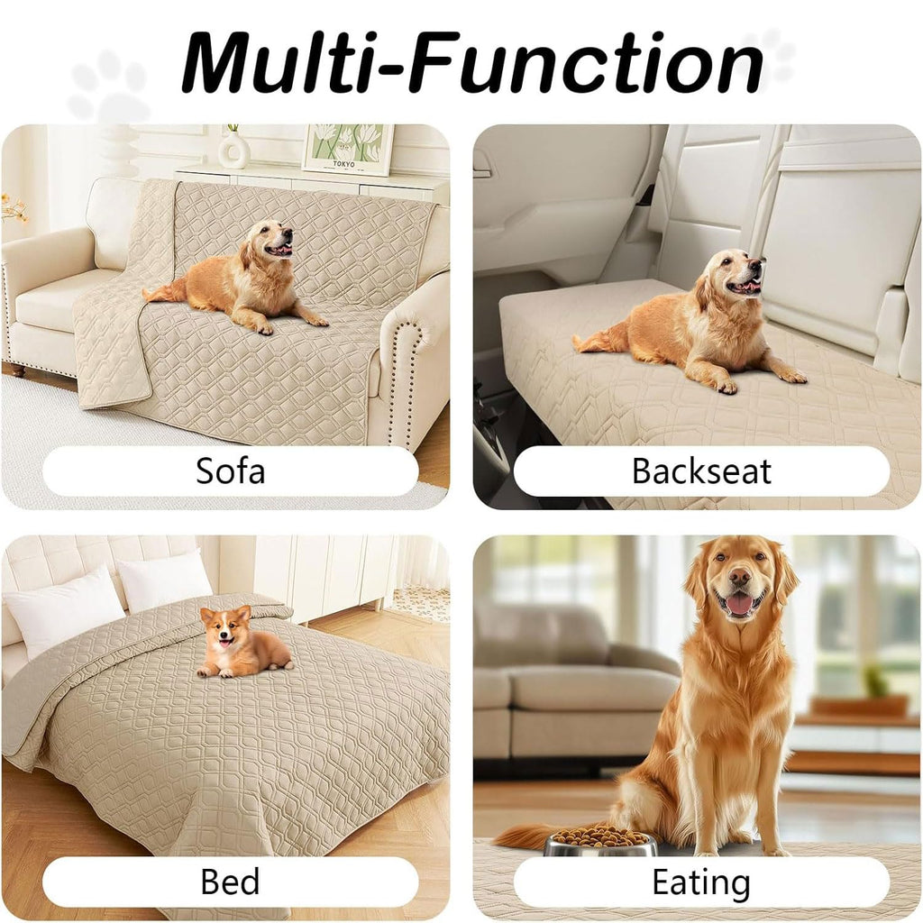 hyha Waterproof Dog Bed Blanket - Soft Pet Blanket & Sofa Cover for Dogs