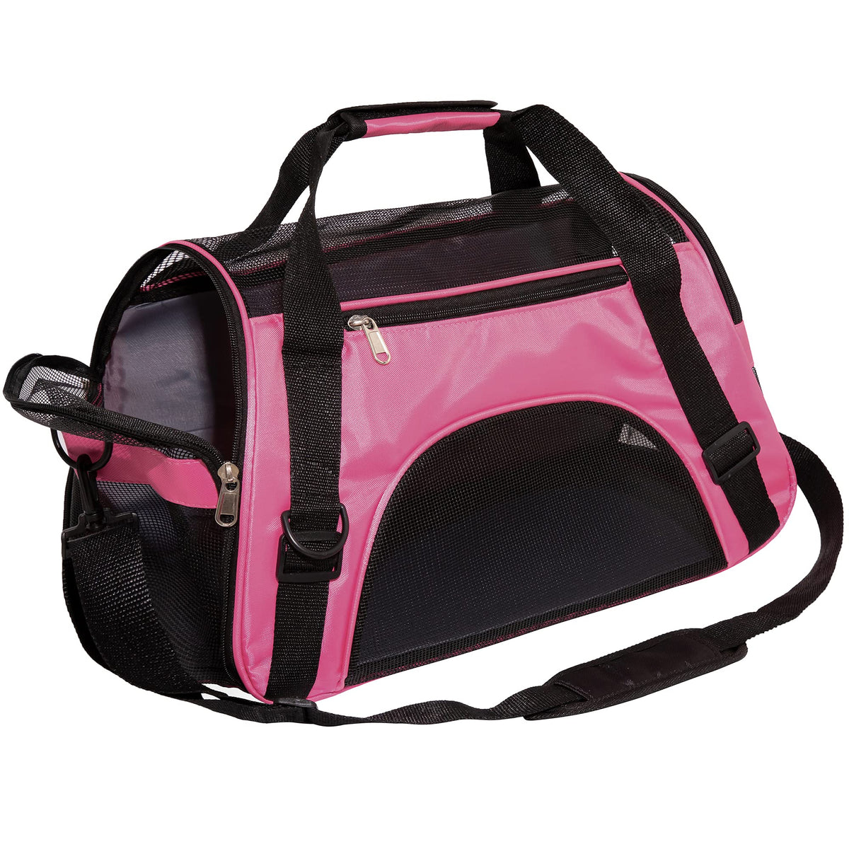 MuchL Pet Carrier Soft-Sided Carriers for Cat Carriers Dog Carrier for Small Medium Cats Dogs Puppies Pet Carrier Airline Approved Cat Dog Pet Travel Carrier (Small, Black)