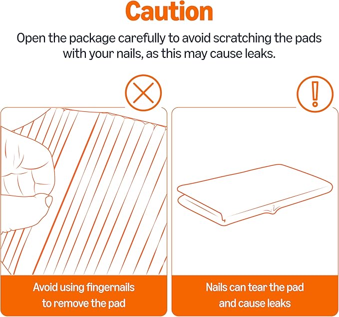 Amazon Basics Cat Pee Pads, Super Absorbent, Odor Control, Universal Fit for Litter Box, Disposable, Multi Cat, Unscented, Purple, 40 Count