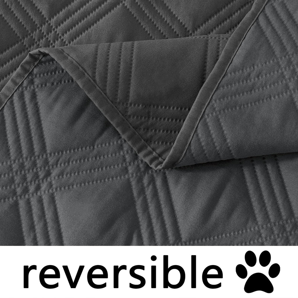 hyha Waterproof Reversible Dog Blanket, Soft Couch Cover for Dogs Washable