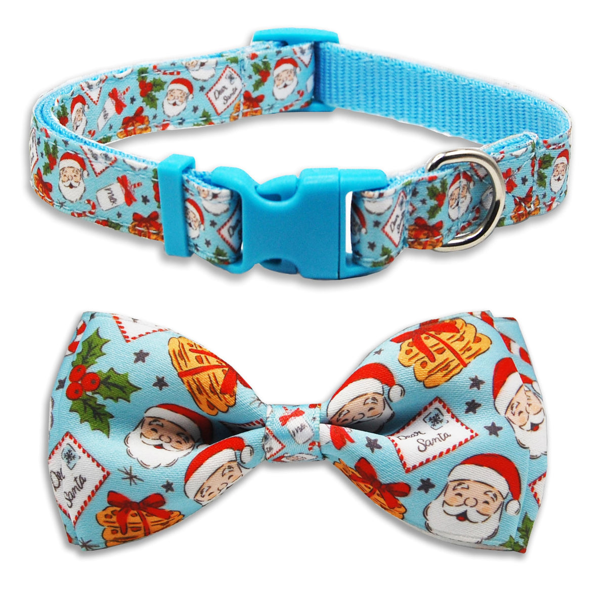 Halloween Dog Bow Tie Collar, Holiday Candy Corn Collar for Large Medium Small Dog Pets Puppies