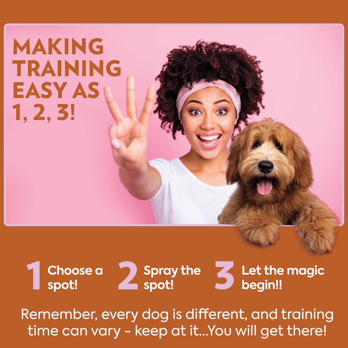 OUT! PetCare Pee Here Attractant, Potty Training Spray for Dogs, 32oz