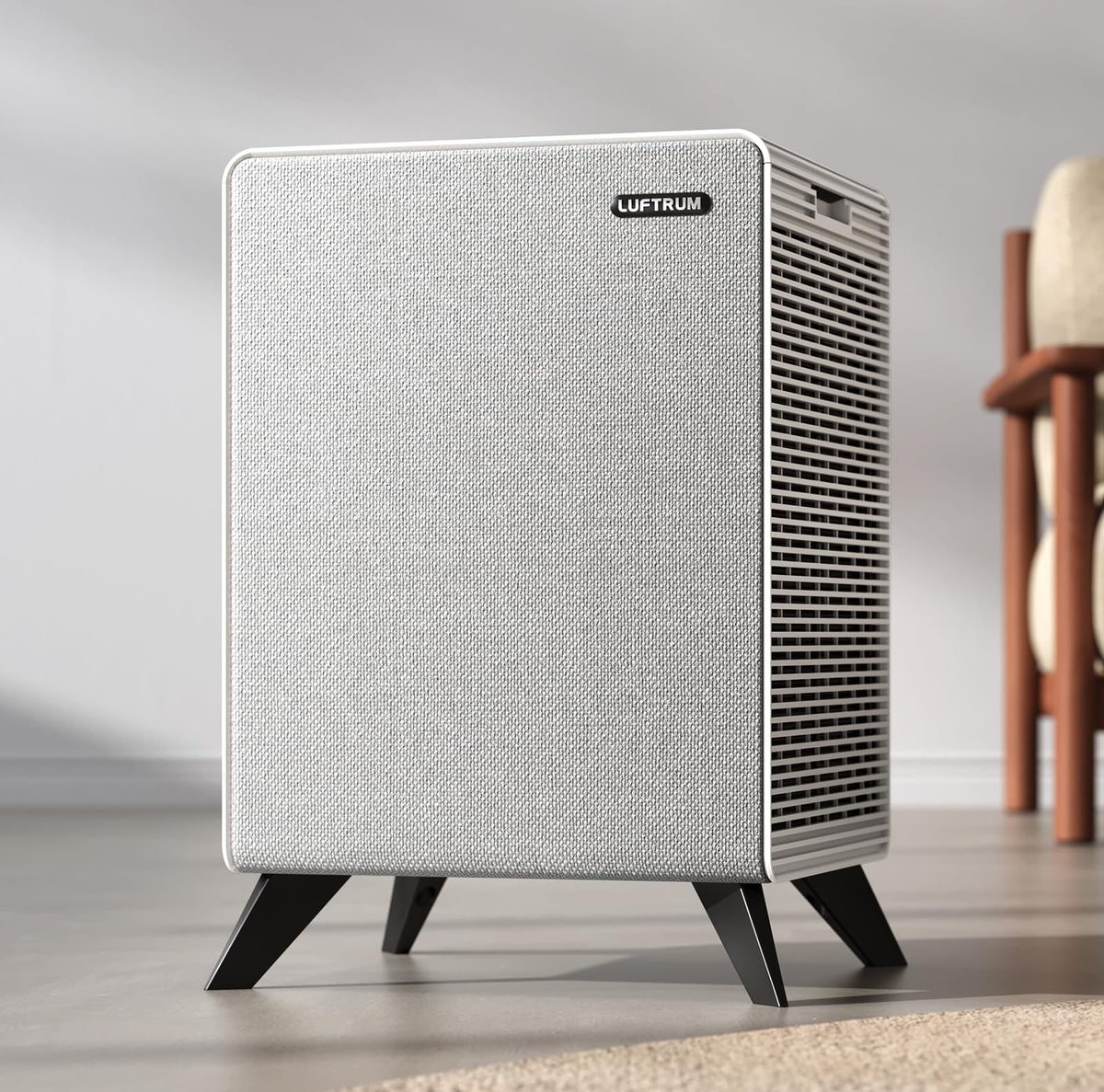 LUFTRUM Air Purifiers for Home Large Room Up to 2250 ft² - Remove 99% of Smoke Allergies Pet Dander Odor - Dual 3-Stage Filter of Washable Filter and with AQI