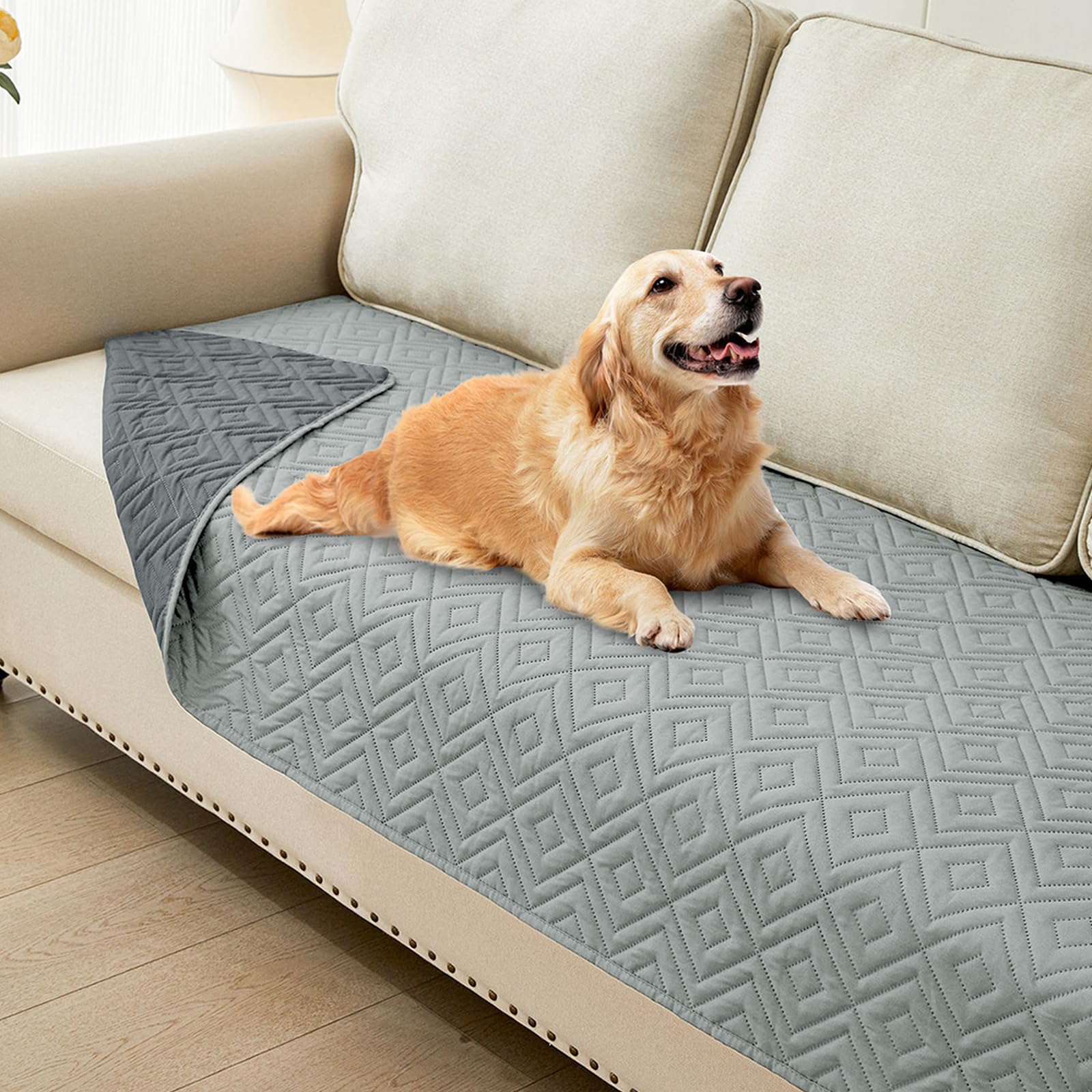 hyha Waterproof Reversible Dog Blanket, Pet Blanket for Sofa Couch — 30x80 Inch