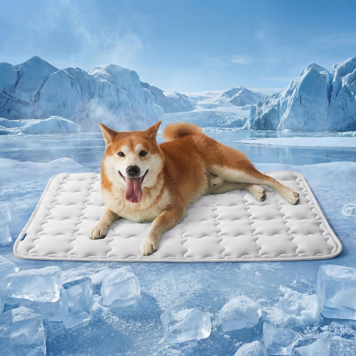 Bedsure ArcticMax™ Cooling Mat for Extra Large Dogs,Q-Max>0.5 Chill Fiber