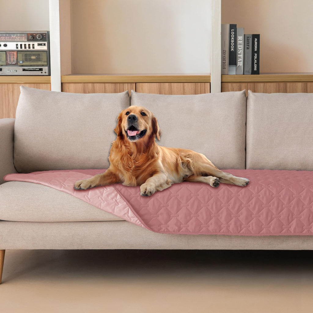 gogobunny 3X Stronger Waterproof Pet Blanket, Scratch Proof Furniture Protector for Dogs Cats, Reversible Cover 82x120 Inch — 30x80 Inch (Pack of 1)