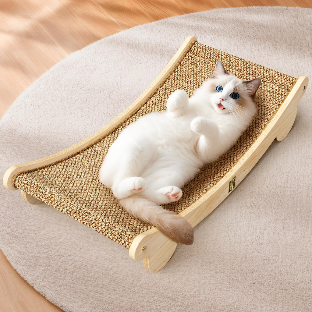 Extra Large 31.5" Cat Scratcher Bed - Sisal-Style Lounge for Indoor Cats