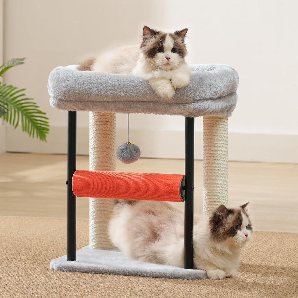 Hey-brother Cat Tree, Sturdy Tower with Sisal-Wrapped Columns, MPJ010SW