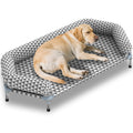 Orthopedic Dog Beds for Large Dogs,U-Shaped Bolster ，Up to 130 lbs