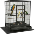 Wiojtry Under Pet Cage Mat for Bird Cages, Dog Kennels, Reptile Aquariums, Dog Kennels, Water-Resistant Pad for Hard Floors and Surfaces (X-Large)