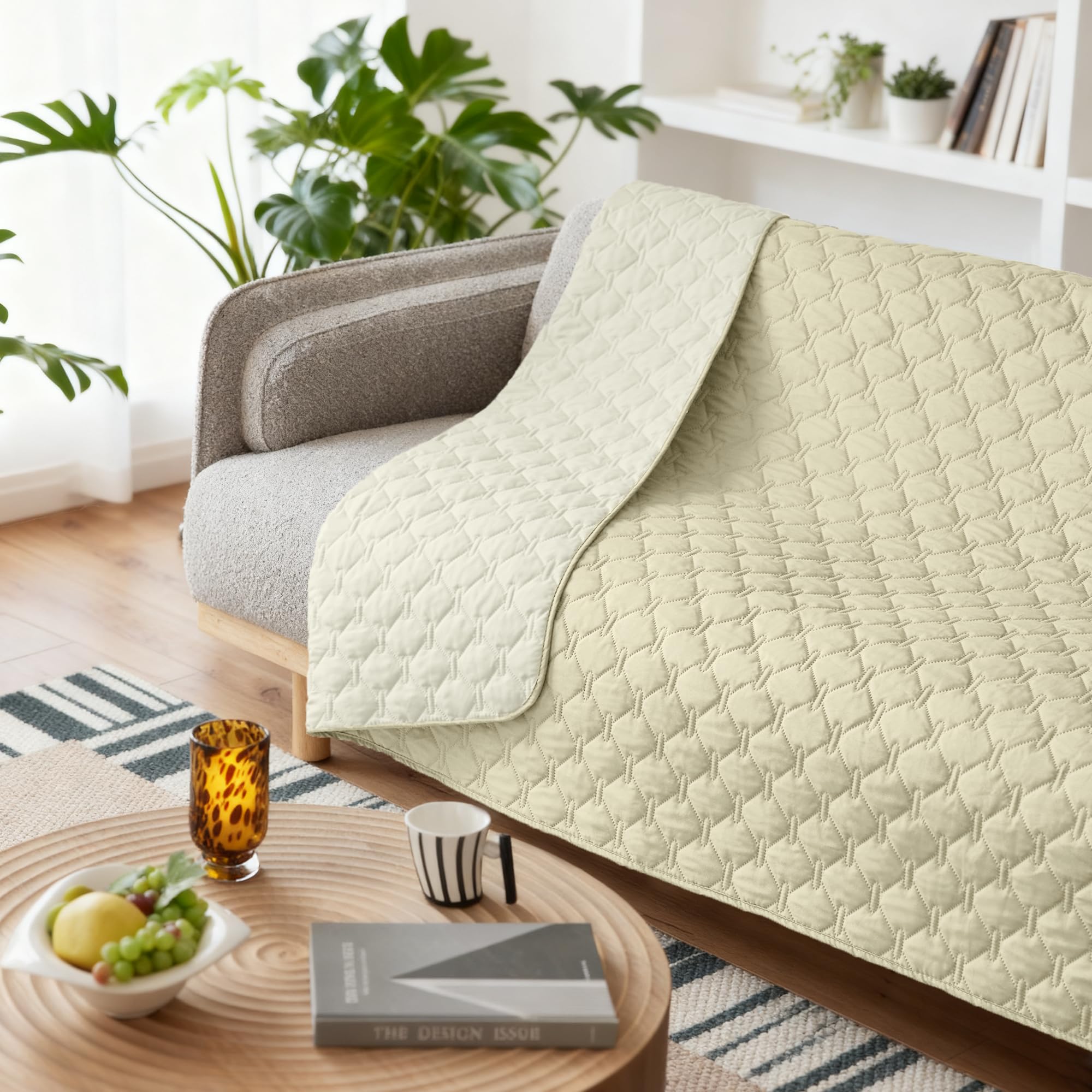 gogobunny Waterproof Dog Blankets for Large Dogs, Pet Bed Cover Breathable