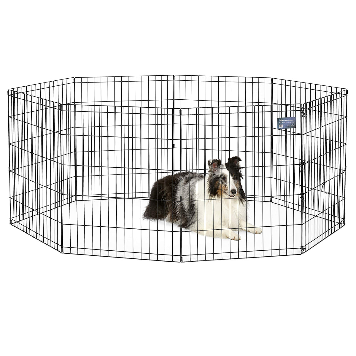 MidWest 30-Inch Exercise Pen, Single Door, 16 Sq Ft Play Area