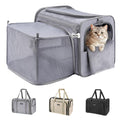 MIDOG Cat Carrier Soft for Small-Medium Cats Up to 15lbs, Airline Approved