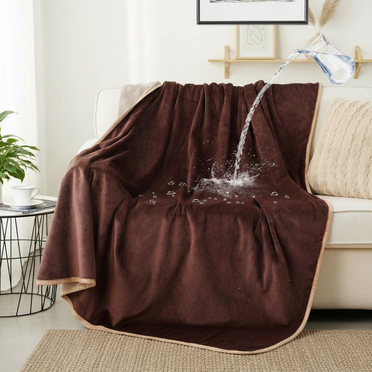 CAPT.SNOOZE Waterproof Pet Blanket for Small Dogs and Cats 30"x40"