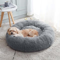 Western Home Calming Donut Small Dog Cat Bed Washable Puppy Bed,24"