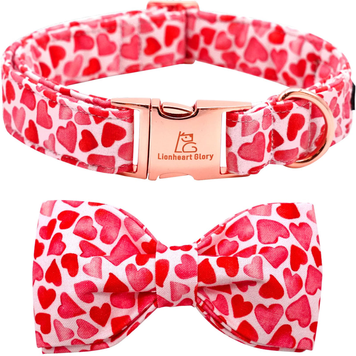 Lionheart Glory St. Patrick's Day Dog Collar, Dog Collar with Flower, Cute Floral Pattern Pet Collars Adjustable Pet Collars for X-Small Dogs