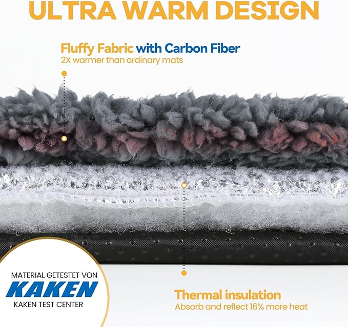 Self Warming Cat Bed Self Heating Cat Dog Mat Pad 24 x 18 in Extra Warm