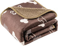 CAPT.SNOOZE Washable Waterproof Dog Blankets for Large Dogs 60"x80"