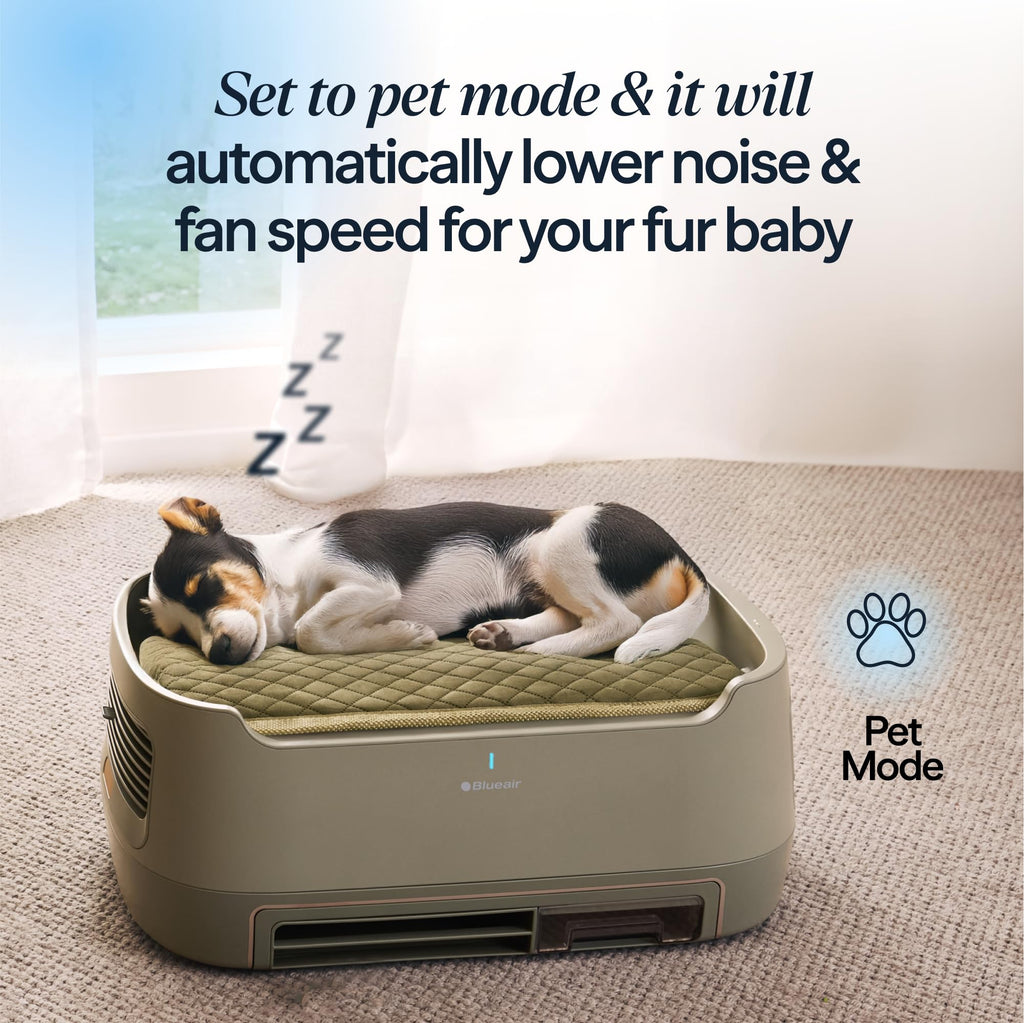 BLUEAIR Air Purifiers & Pet Bed for Home Dogs & Cats, 1301 Ft², PetAir Pro