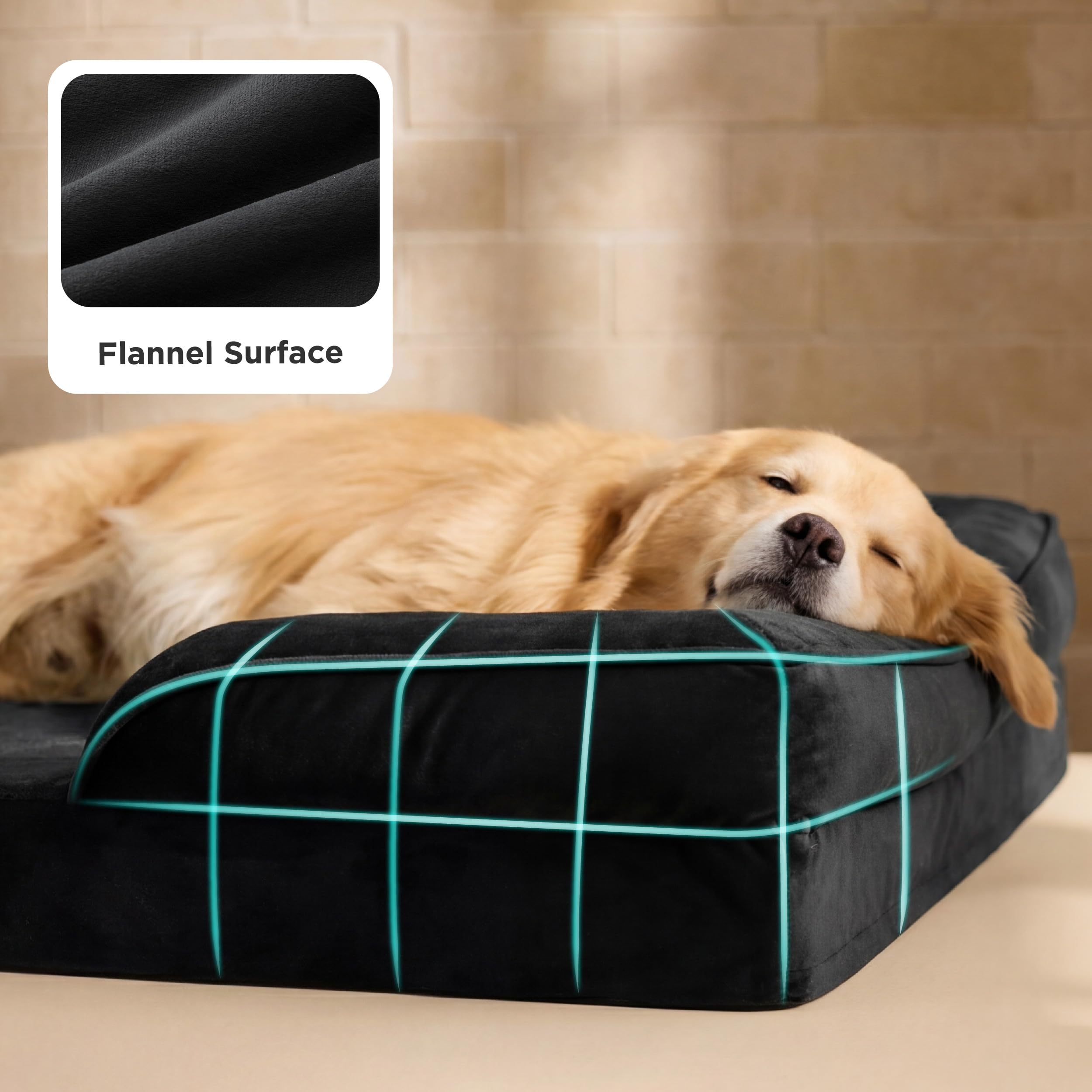 Bedsure Orthopedic XLPlus Dog Bed Extra Large with Removable Washable Cover