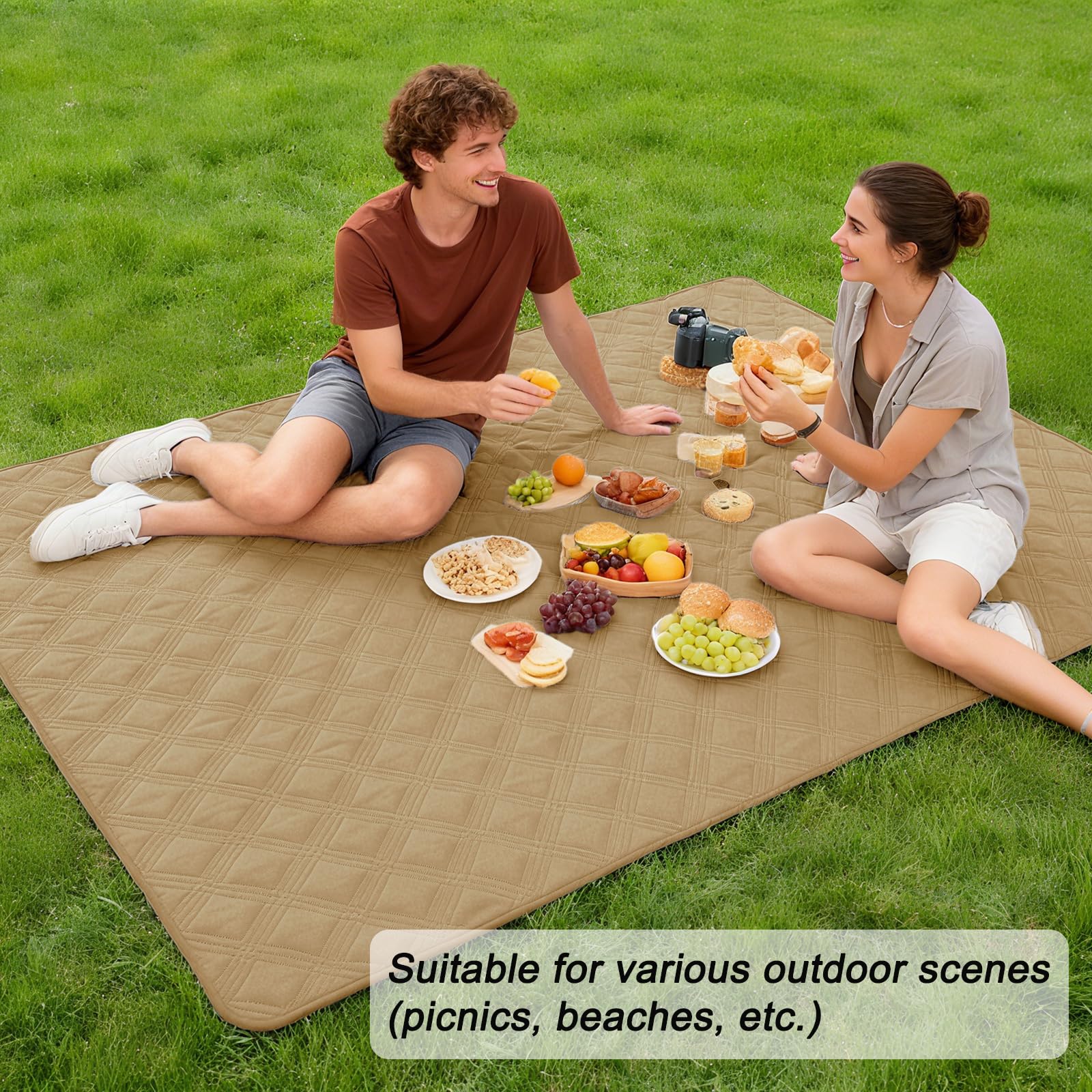 hyha Waterproof Reversible Dog Blanket, Soft Couch Cover for Dogs Washable