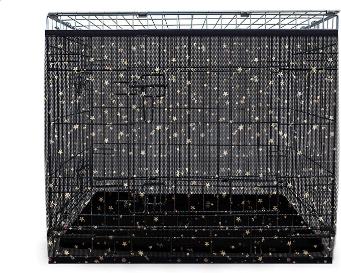 WOOPSOO Large Bird Cage Net Cover, Bird Cage Seed Catcher, Universal Adjustable Bird Cage Skirt Cover Birdcage Nylon Seed Mesh Net Cover for Round Square Cages