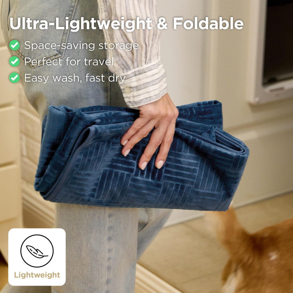 Bedsure Waterproof Bed Cover for Bed and Dogs Quick Drying, 68x82IN