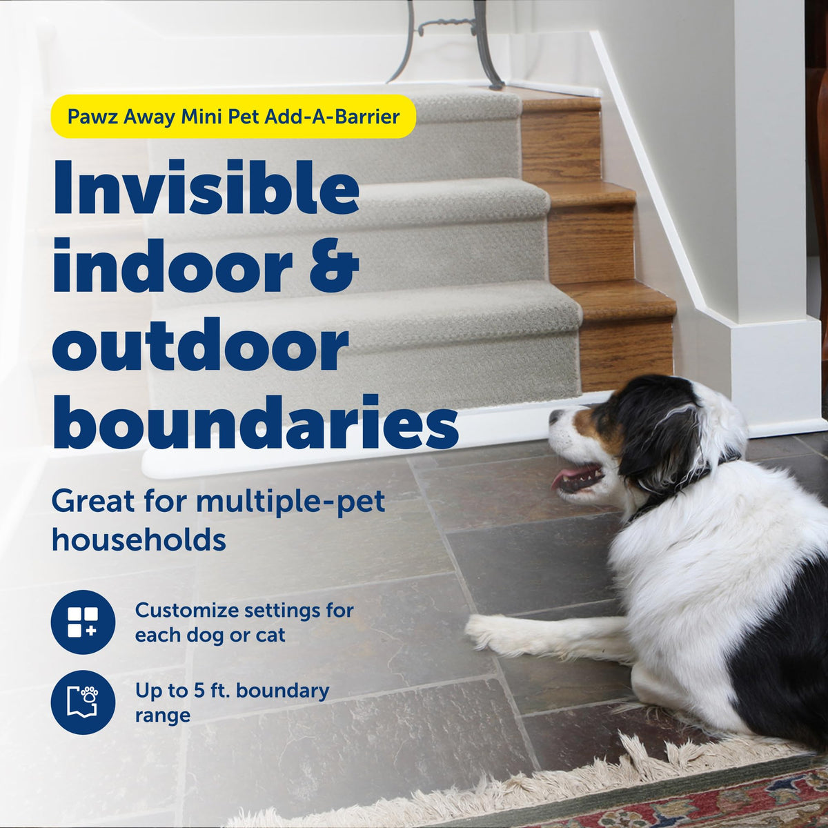 PetSafe Pawz Away Mini Extra Pet Barrier Base Unit, Indoor/Outdoor