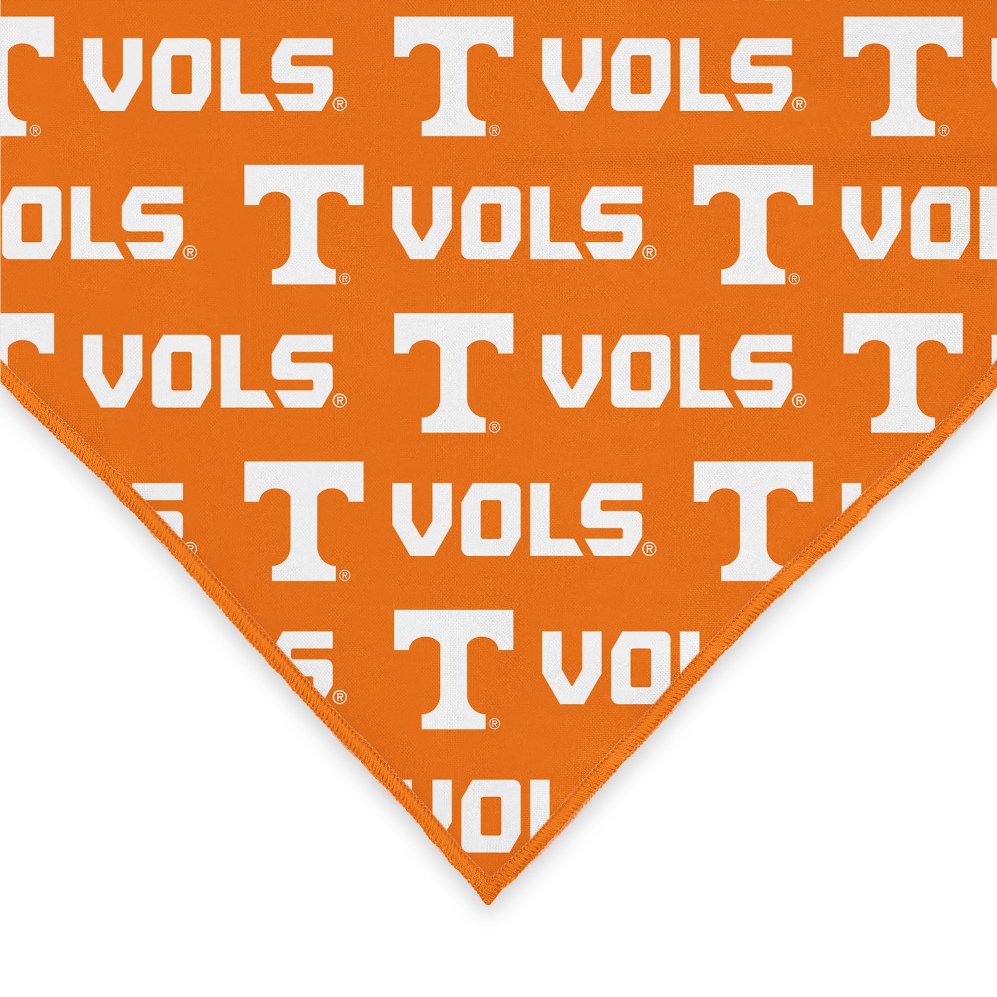 Tennessee Volunteers Officially Licensed Bandana for Dogs and Cats | Fits Pets Great Gift Idea | Easy-to-Tie (Small, 13")