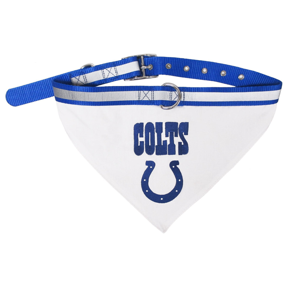 NFL Bandana - CINCINNATI BENGALS PET Bandana with Reflective & Adjustable PET Collar, Small