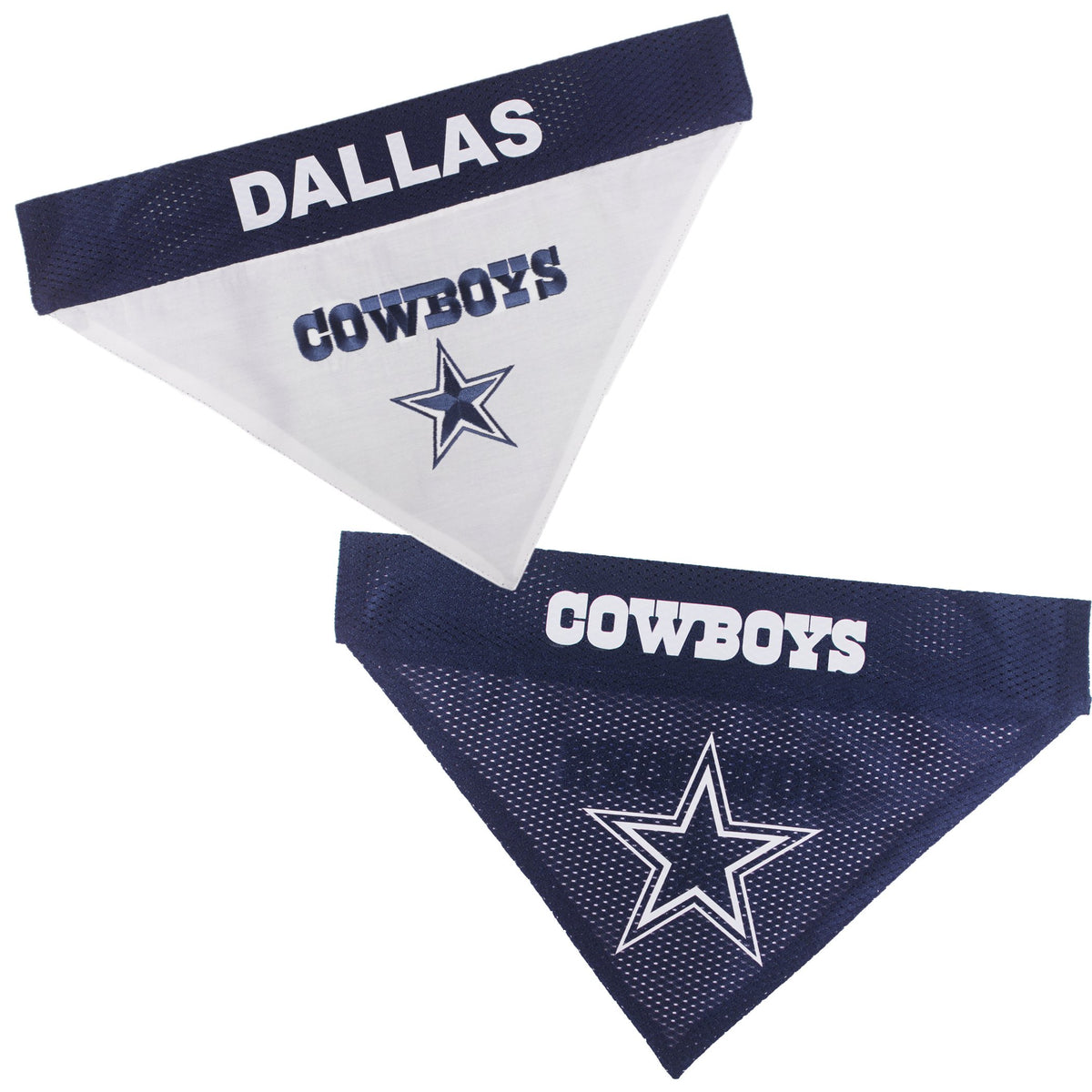 Pets First NFL DOG BANDANA - BALTIMORE RAVENS REVERSIBLE PET BANDANA. 2 Sided Sports Bandana with a PREMIUM Embroidery TEAM LOGO, Large/X-Large. - 2 Sizes & 32 NFL Teams available
