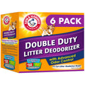 ARM & HAMMER Cat Litter Deodorizer Double Duty, 30 oz, 6 Pack