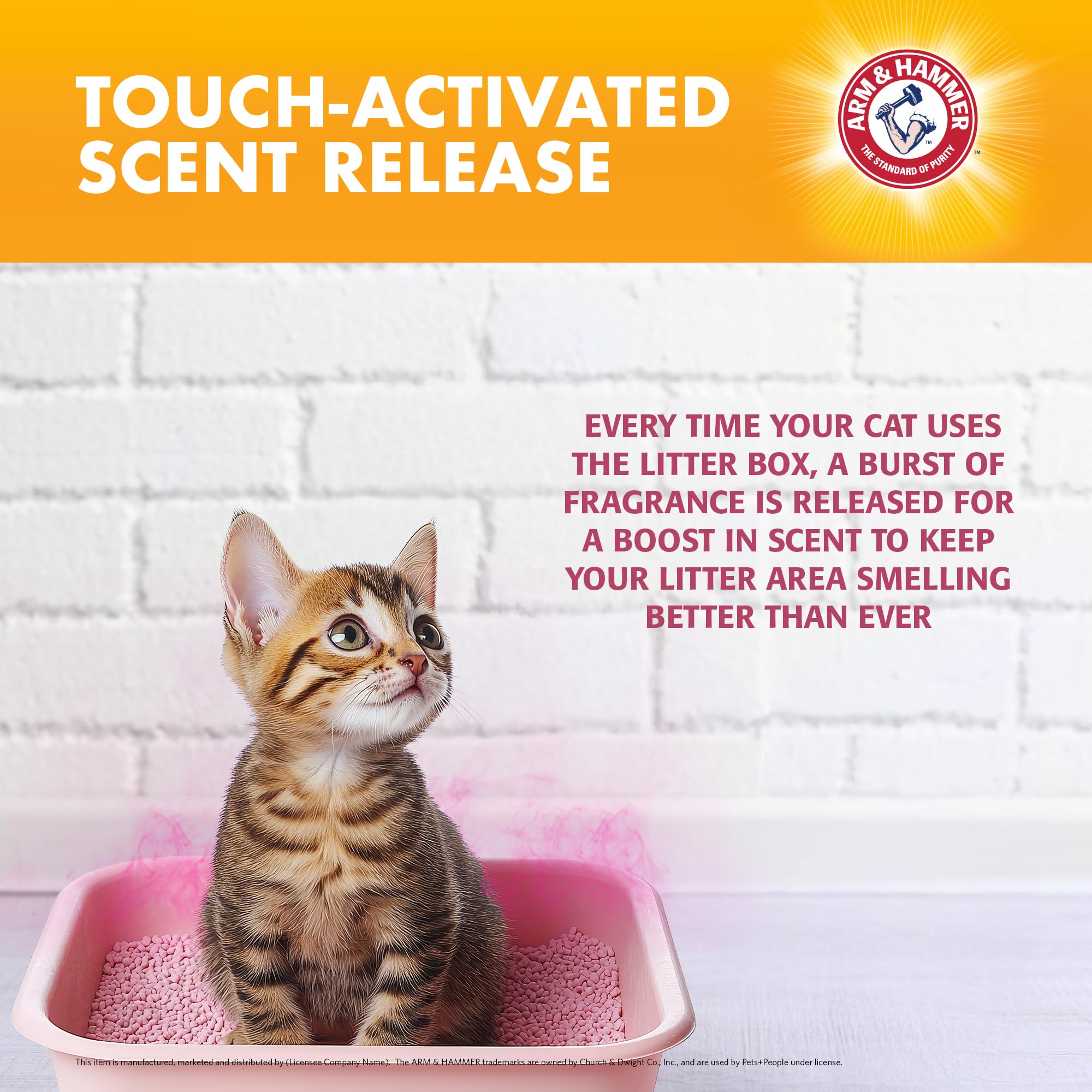 Arm & Hammer Calming Cat Litter Deodorizing Crystals, Chamomile, 15 Oz