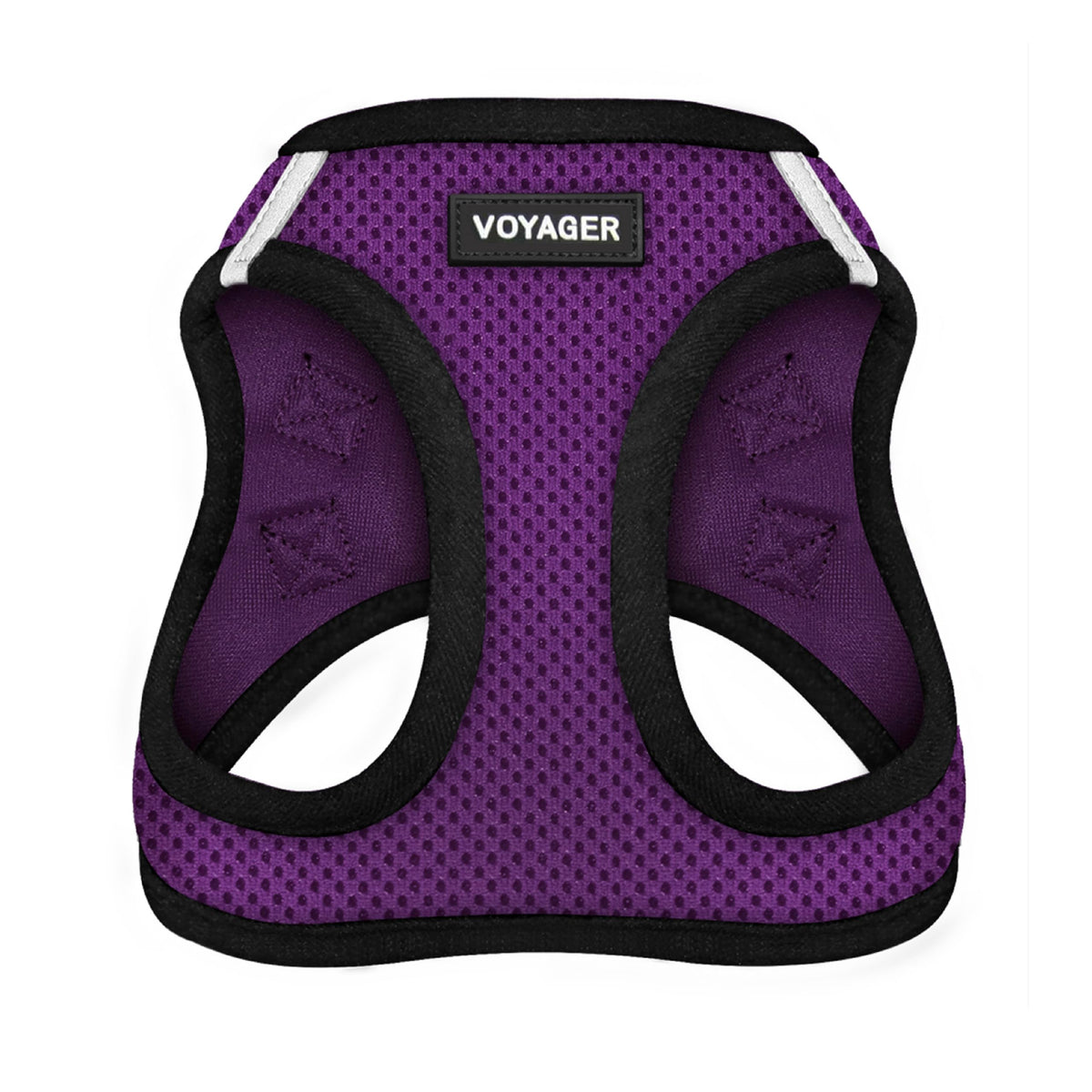 Voyager Step-in Air Dog Vest Harness - Orange/Black Trim, X-Large