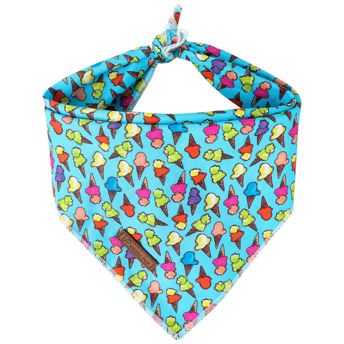 UP URARA PUP Valentine Dog Bandana - Pink Heart Triangle Bib Scarf for Small Medium Pets, Cotton Kerchief for Girl Boy Dogs or Cats, Red Puppy Bandana