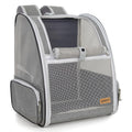 BEIKOTT Cat Dog Backpack 12.6"×11.4"×16.5" Large Breathable Pet Bag Carrier