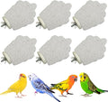 PINVNBY 3 PCS Bird Perches Calcium Parrot Perch Stand Bird Beak Grinding Stone Foot Claws Trimmer Multiple Colors Parakeets Chewing Toys Bird Cage Accessories for Budgie Cockatiel Conure Lovebird